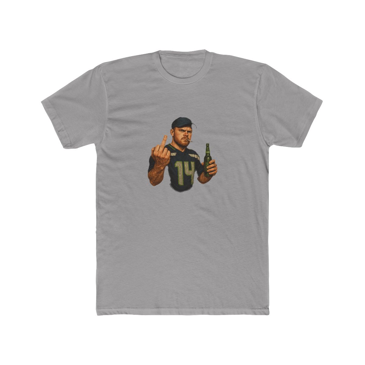 Meme Sam darnold Middle Finge bLACK 90s White Kids T-Shirt - Official t-shirts merchandise