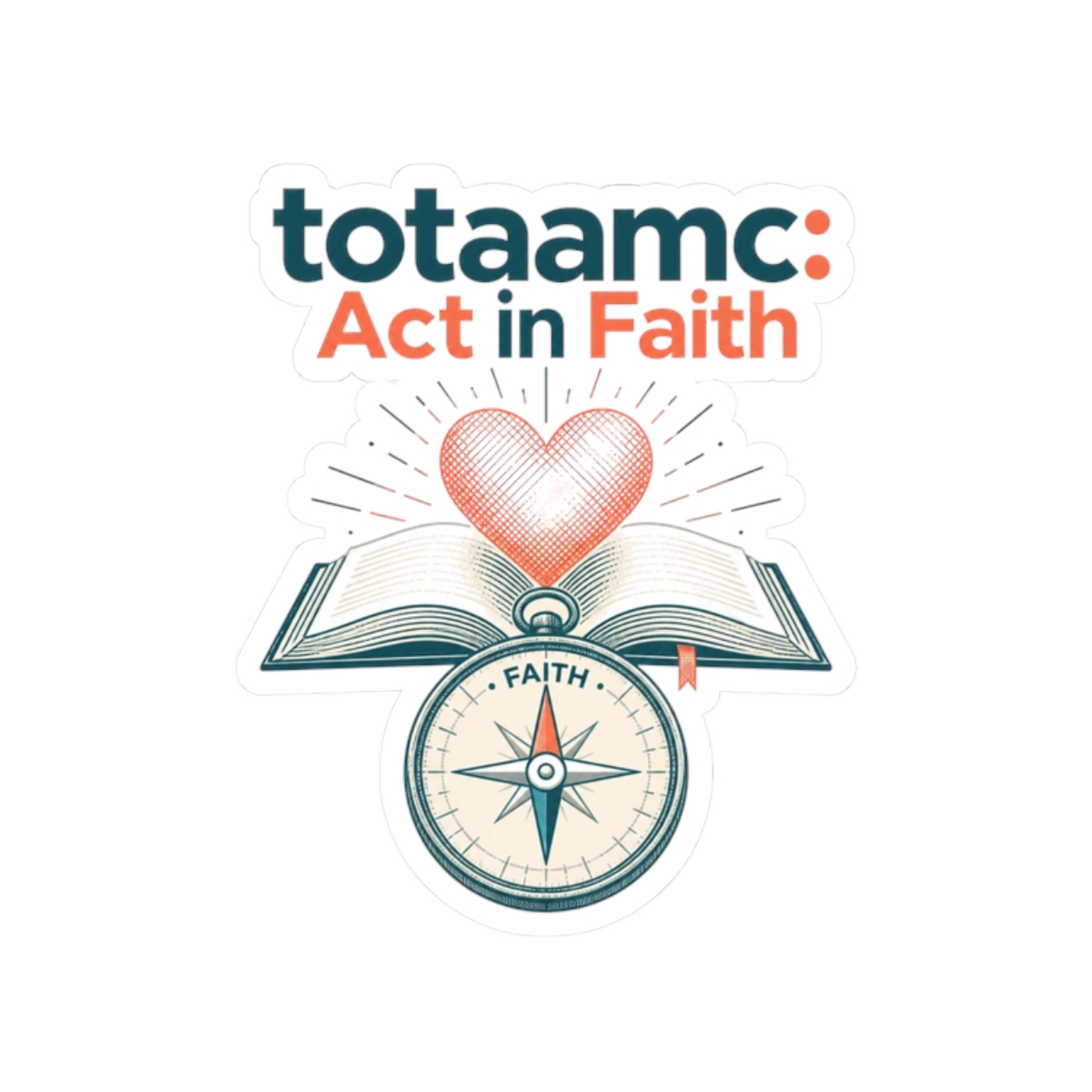 Totaamc "Faith" Sticker - Official stickers merchandise