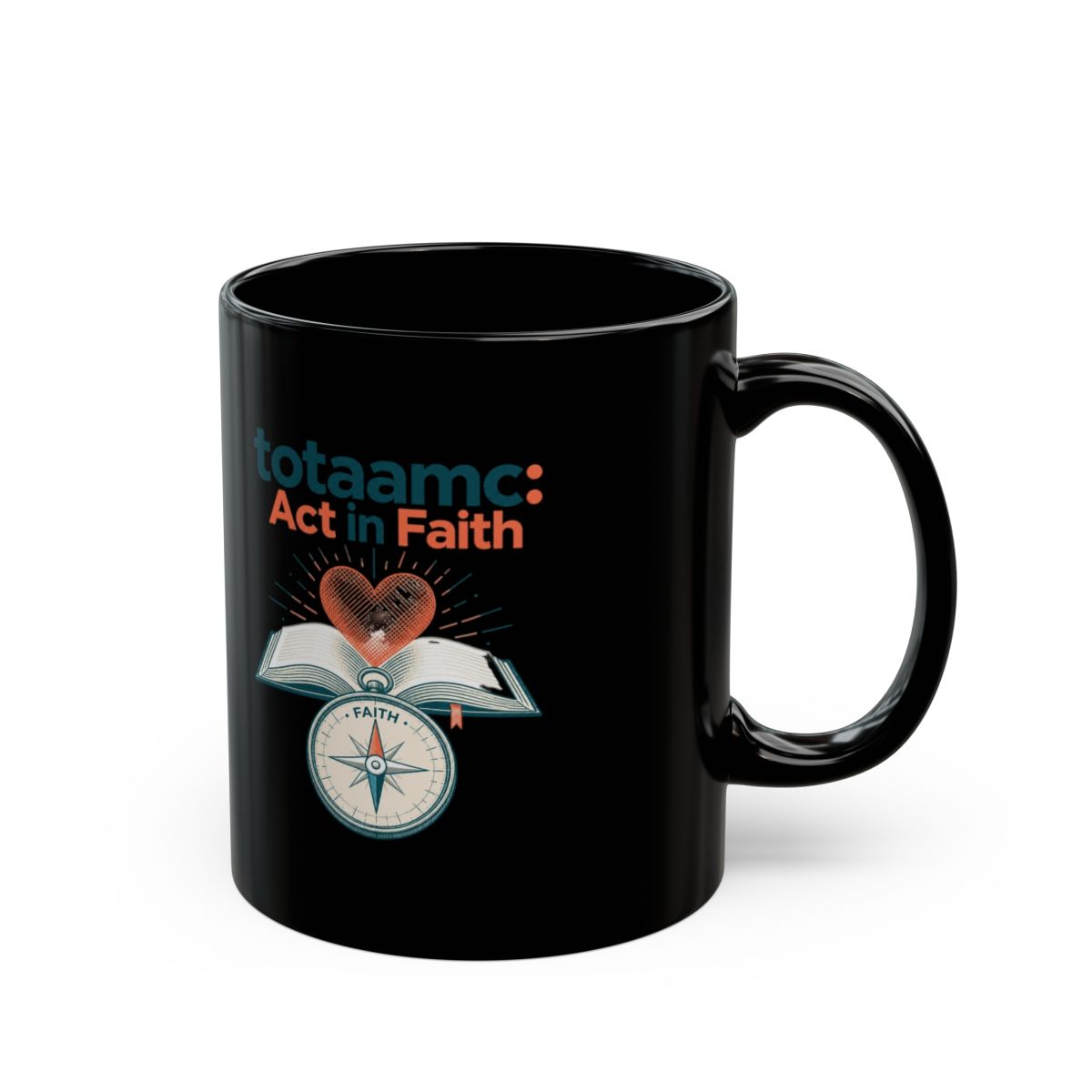 Totaamc "Faith" Black Mug - Official mugs merchandise