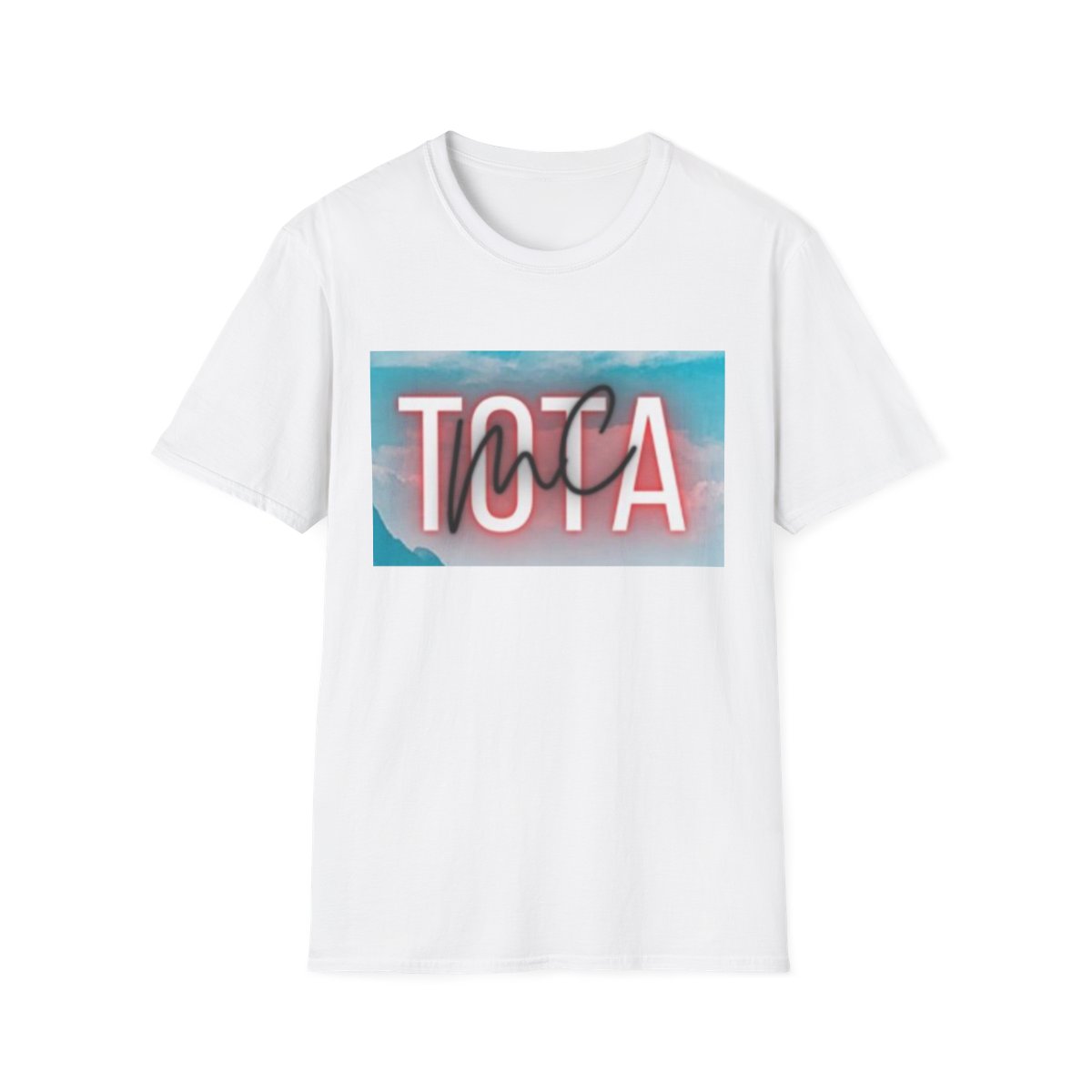 TOCA logo T-Shirt | colorful gradient script overlay | Tota Mc