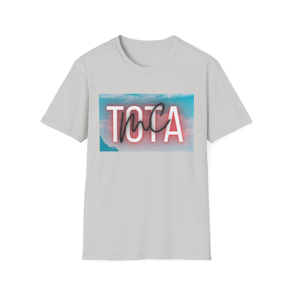TOCA logo T-Shirt | colorful gradient script overlay | Tota Mc - alternate angle 4, merchandise