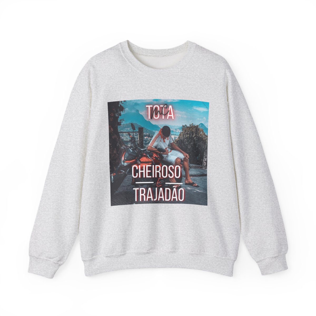 Tota Cheiroso Trajadão Sweatshirt | Vintage Skate Park Graphic | Tota Mc - alternate angle 2, merchandise