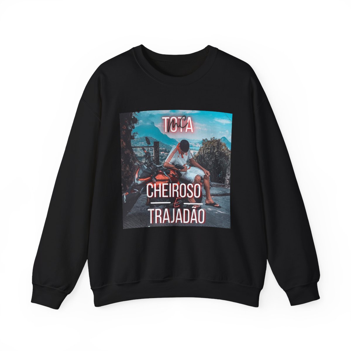 Tota Cheiroso Trajadão Sweatshirt | Vintage Skate Park Graphic | Tota Mc - alternate angle 3, merchandise