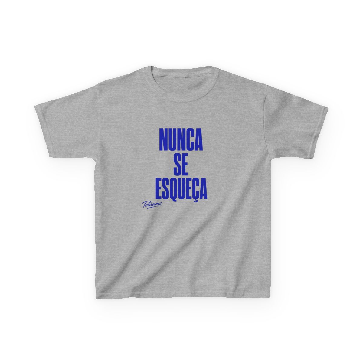 Totaamc "Nunca se esqueça" Unisex Kids Tee - alternate angle 2, merchandise