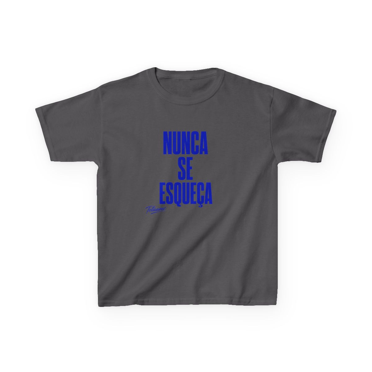 Totaamc "Nunca se esqueça" Unisex Kids Tee - alternate angle 3, merchandise